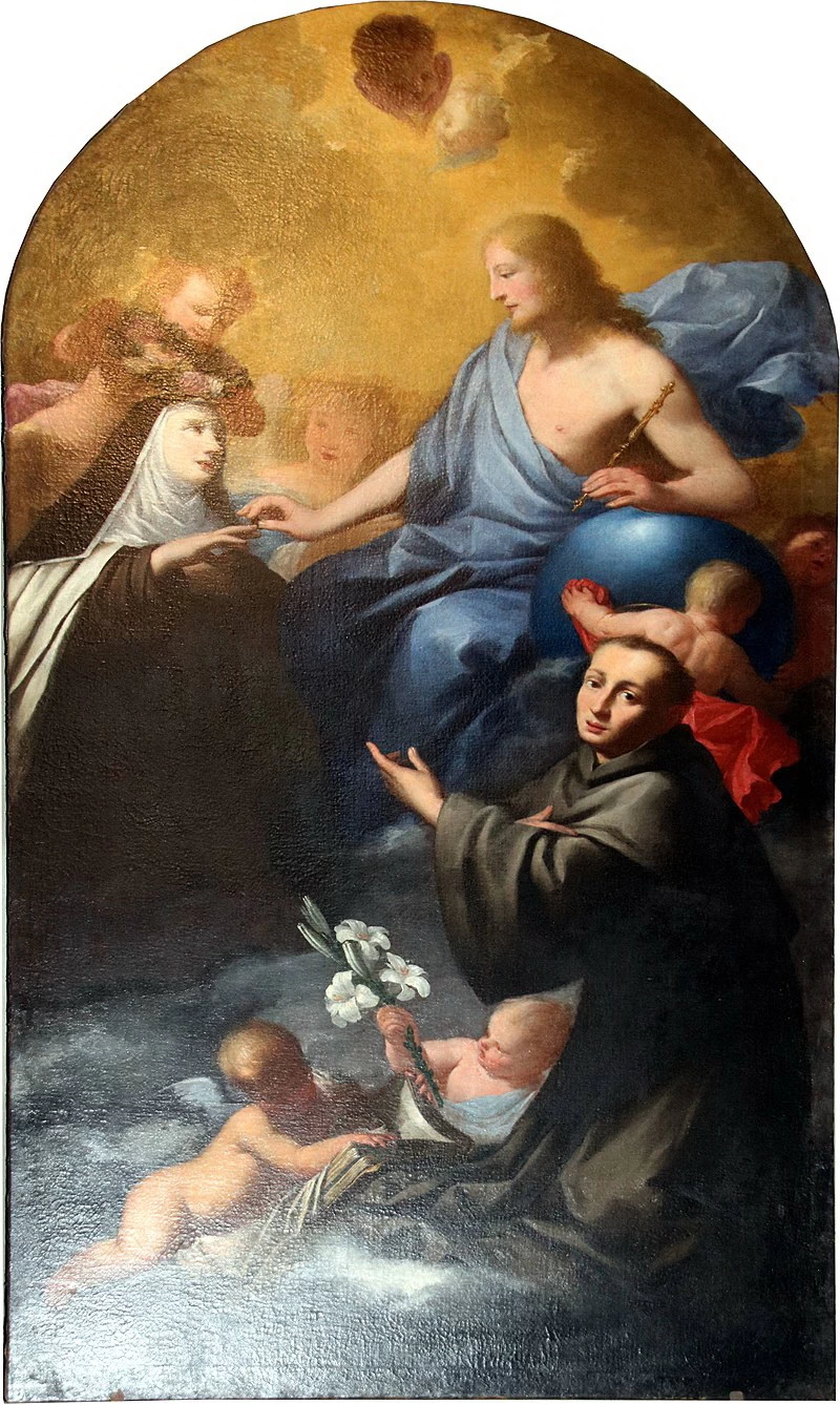 Matrimonio mistico di S. Maria Maddalena de' Pazzi - chiesa di Santa Maria, Panzano, Chieti